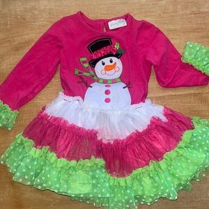 Emily Rose Size 4 Christmas Top